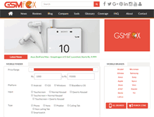 Tablet Screenshot of gsmfox.com